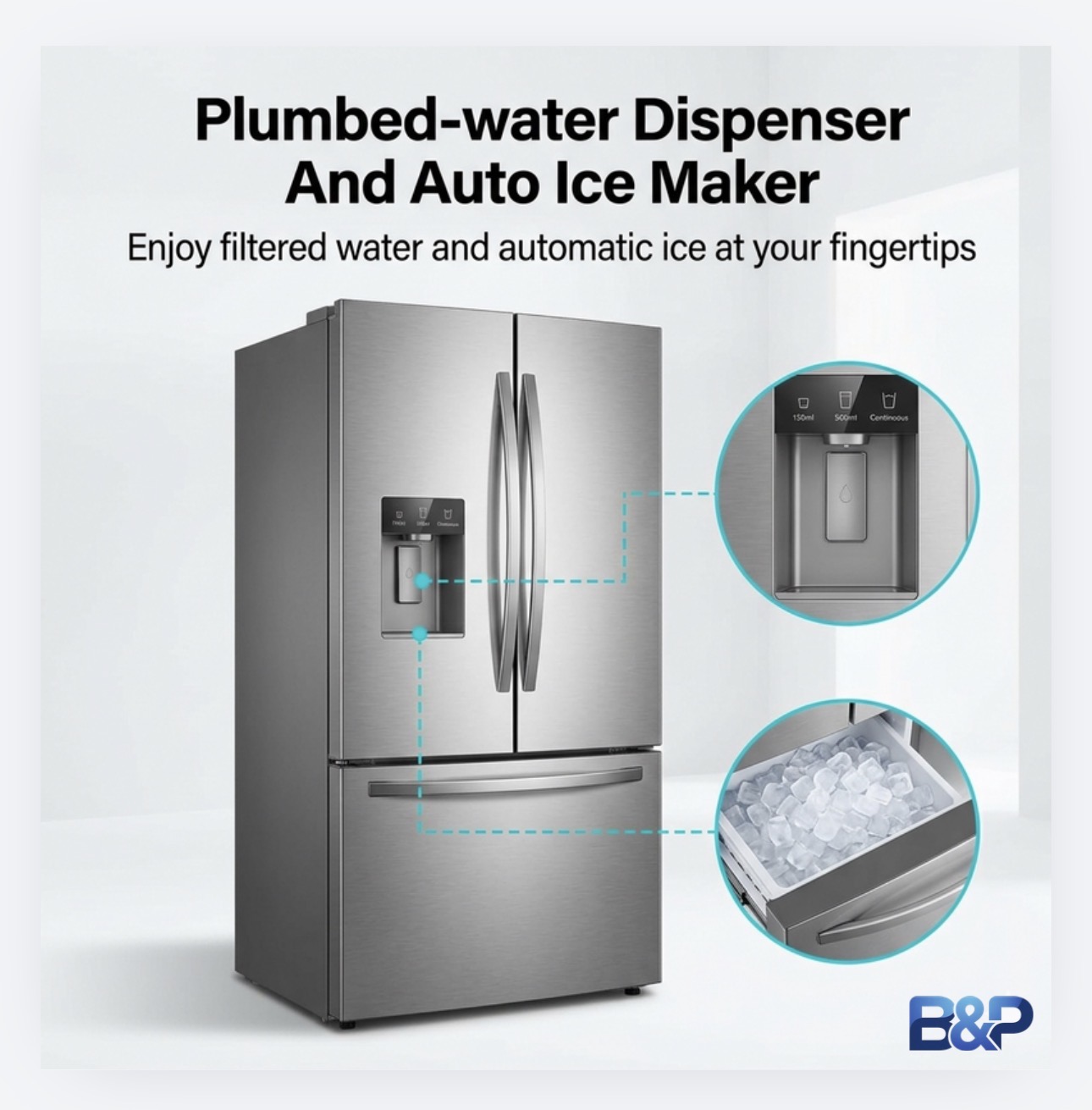 Fridge water line connection in St Neots